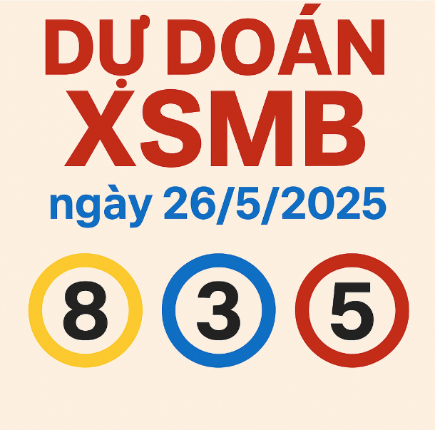 dự đoán xổ số miền bắc ngày 26/5/2025