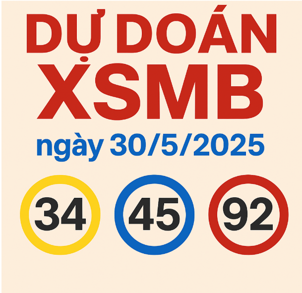 dự đoán xổ số miền bắc ngày 30/5/2025