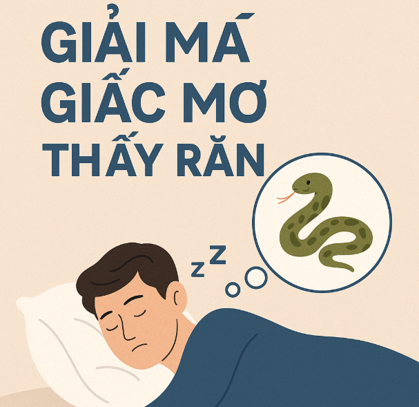 giải mã giấc mơ thấy rắn