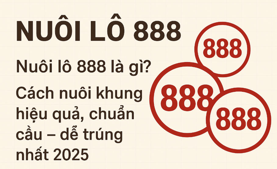 nuôi lô 888