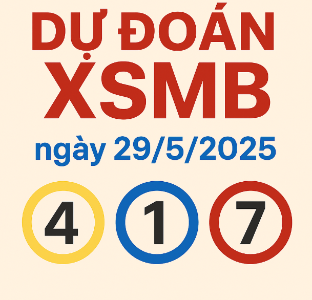 dự đoán xổ số miền bắc ngày 29/5/2025